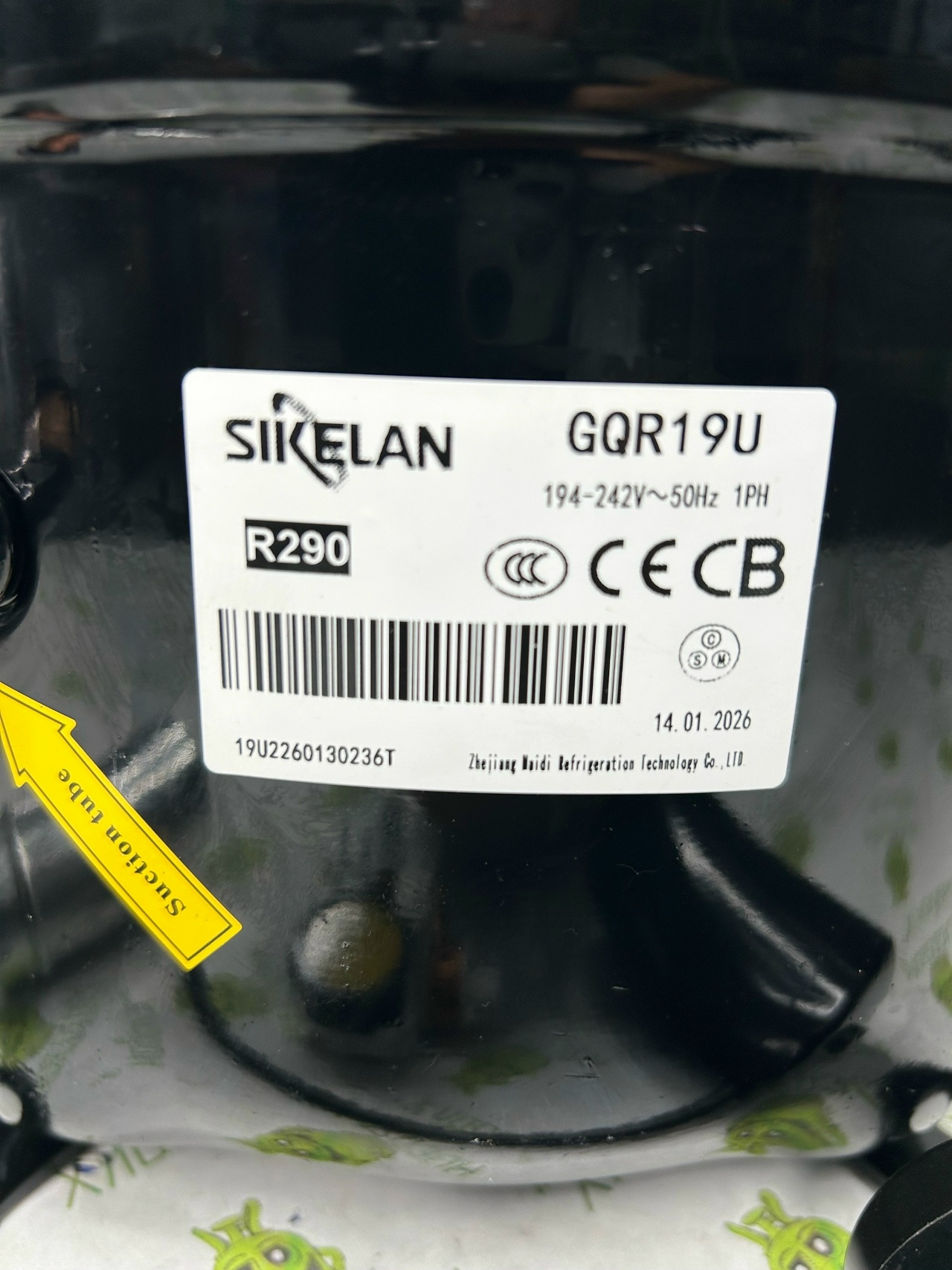 Компрессор Sikelan GQR19U, 790 Вт/-23,3° (R290) — изображение 2