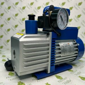 Насос вакуумный AF-SV135 с отс. клапаном и вакуумметром (1 ступ., 100 л/мин, 50 микр.)AFrost
