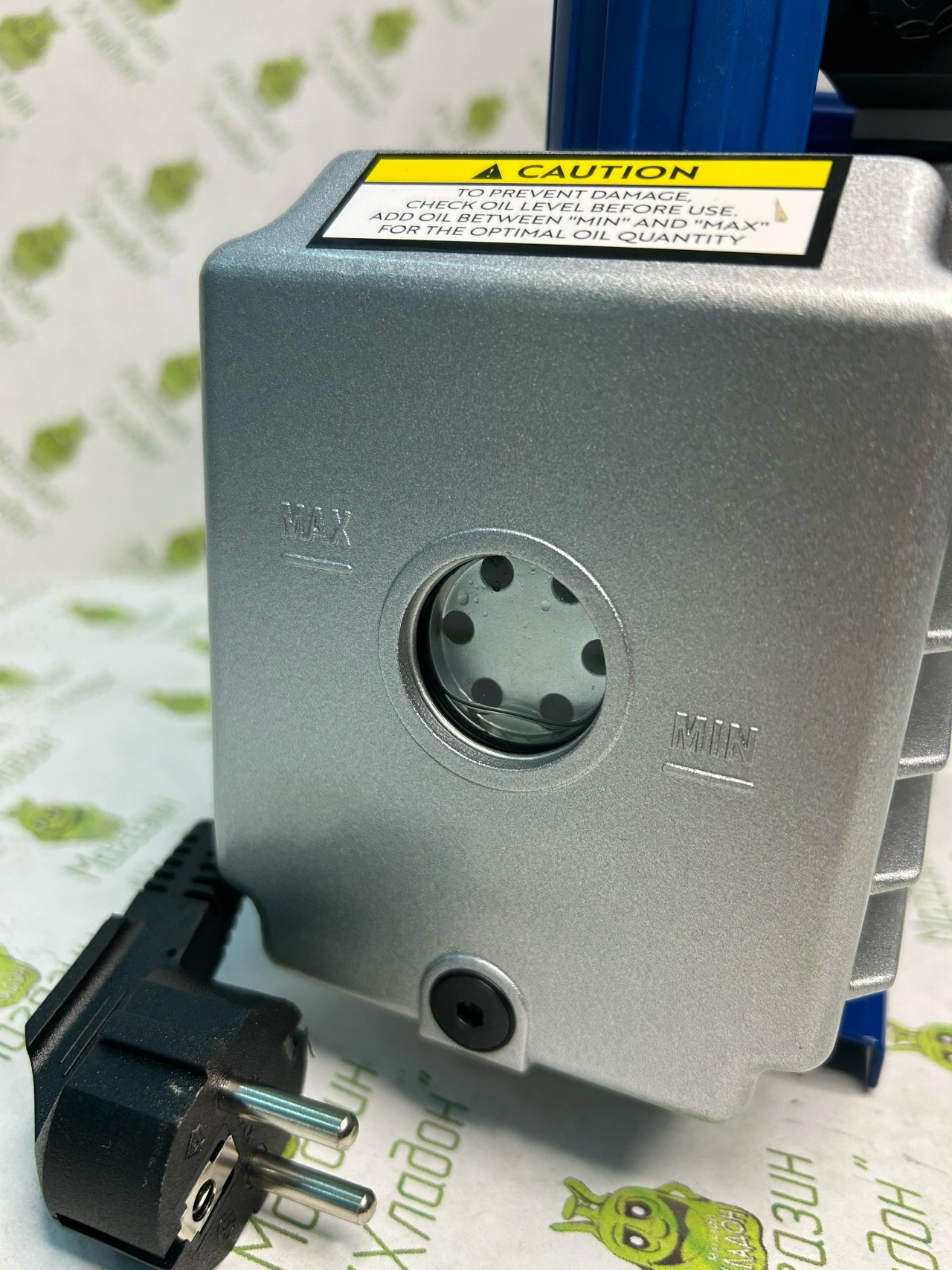Насос вакуумный AF-SV135 с отс. клапаном и вакуумметром (1 ступ., 100 л/мин, 50 микр.)AFrost — изображение 5